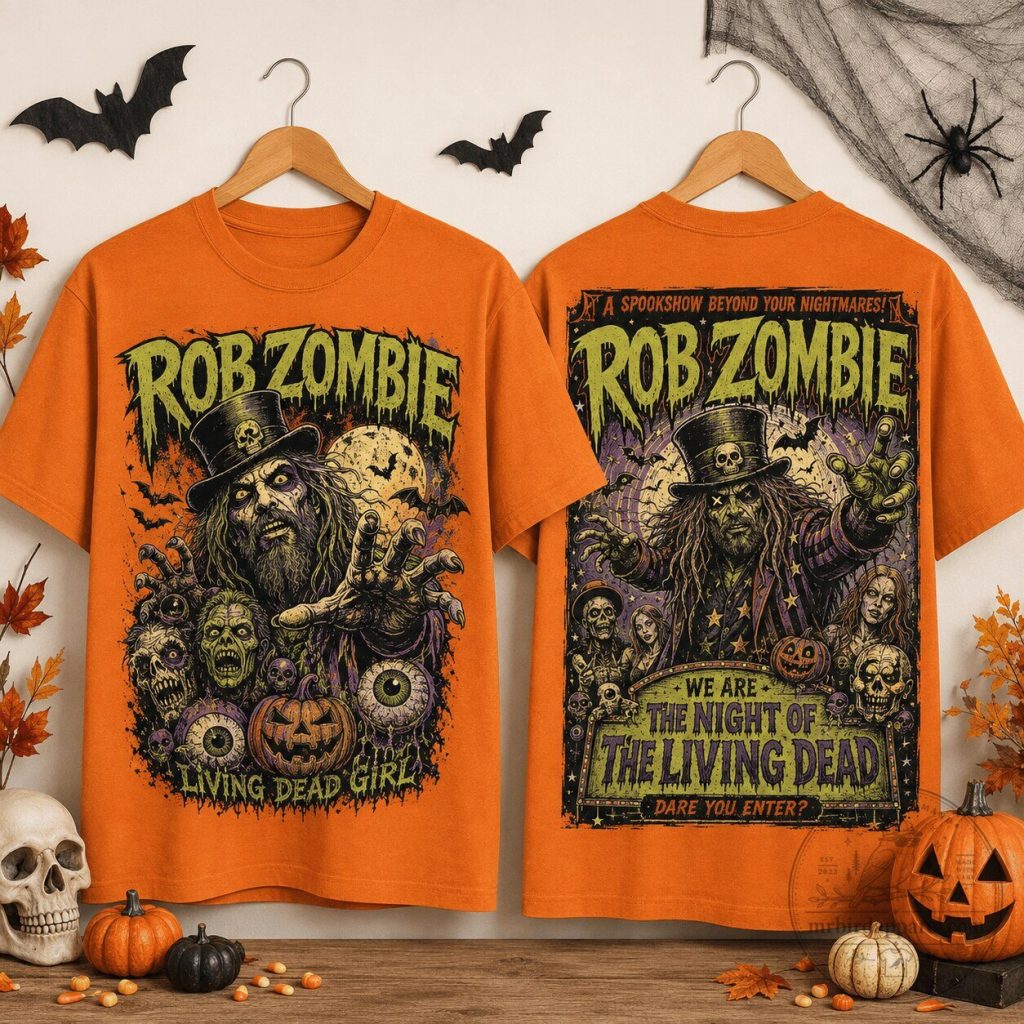 Rob Zombie Living Dead Girl Halloween Horror Spookshow T-Shirt Rob Zombie Living Dead Girl Halloween Horror Spookshow T-Shirt