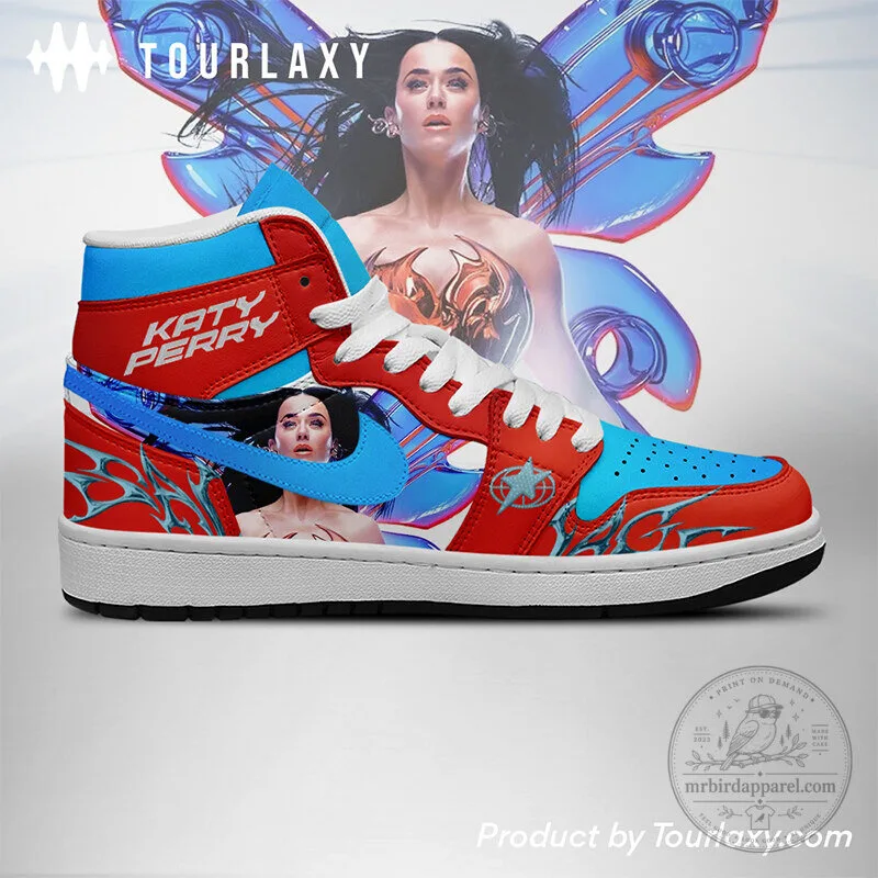 Katy Perry The Lifetime Red Blue High Top Sneakers 9 Katy Perry The Lifetime Red Blue High Top Sneakers