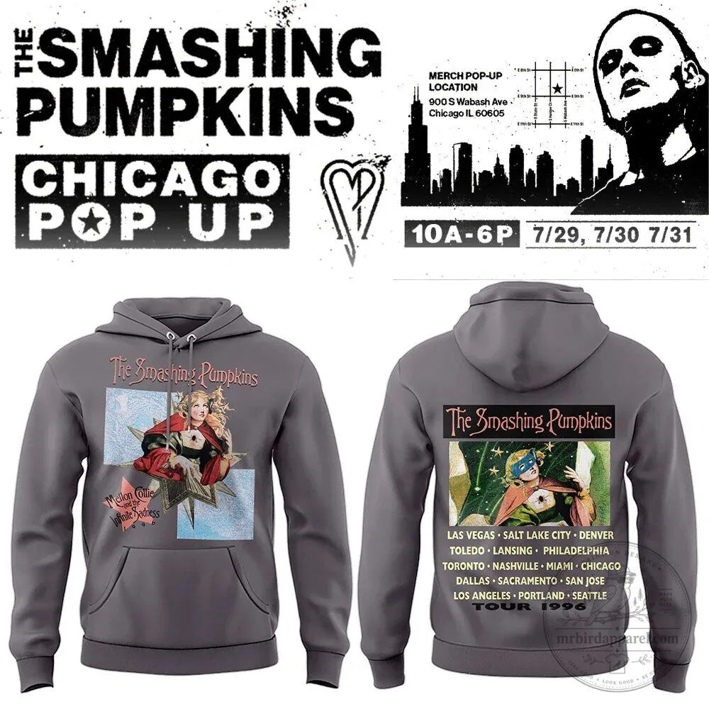 The Smashing Pumpkins Mellon Collie and the Infinite Sadness Tour 1996 Hoodie
