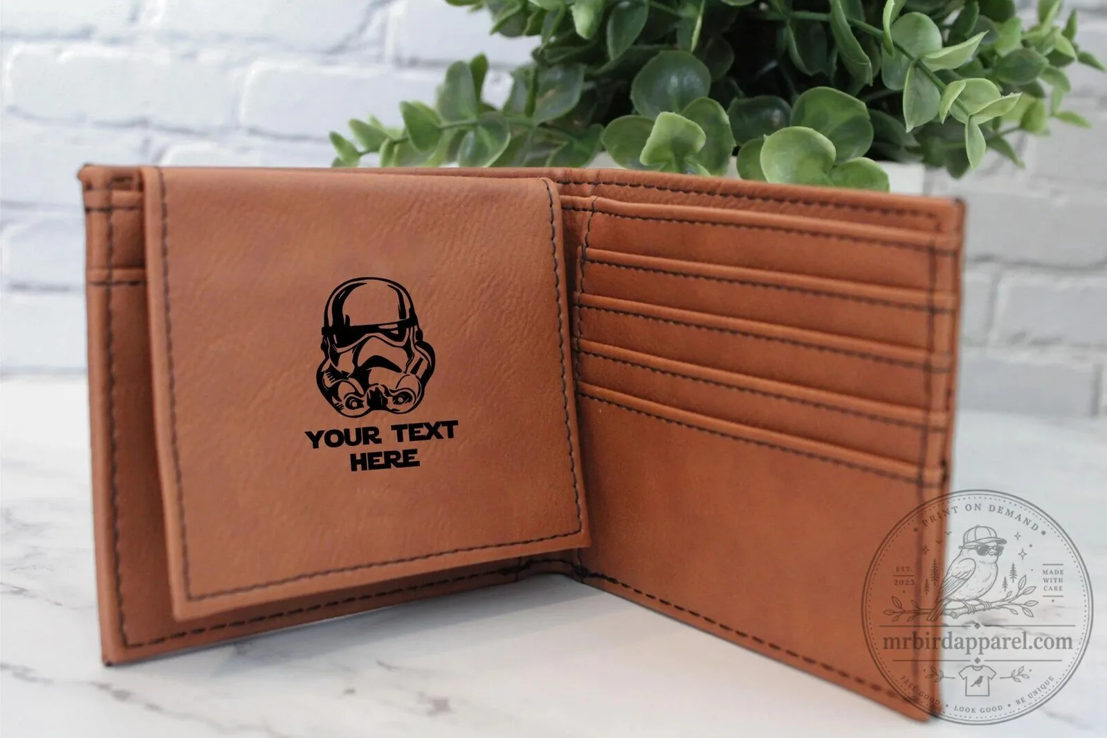 Personalized Star Wars Darth Vader and Stormtrooper Engraved Leather Wallet 19 Personalized Star Wars Darth Vader and Stormtrooper Engraved Leather Wallet