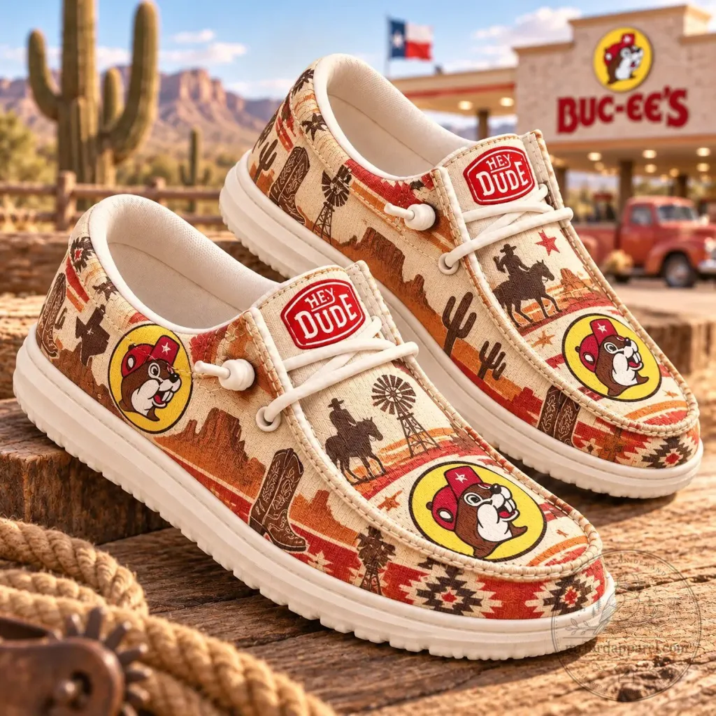 Buc-ee's Cowboy Desert Western Style Loafer Shoes for Men and Women Buc-ee's Cowboy Desert Western Style Loafer Shoes for Men and Women