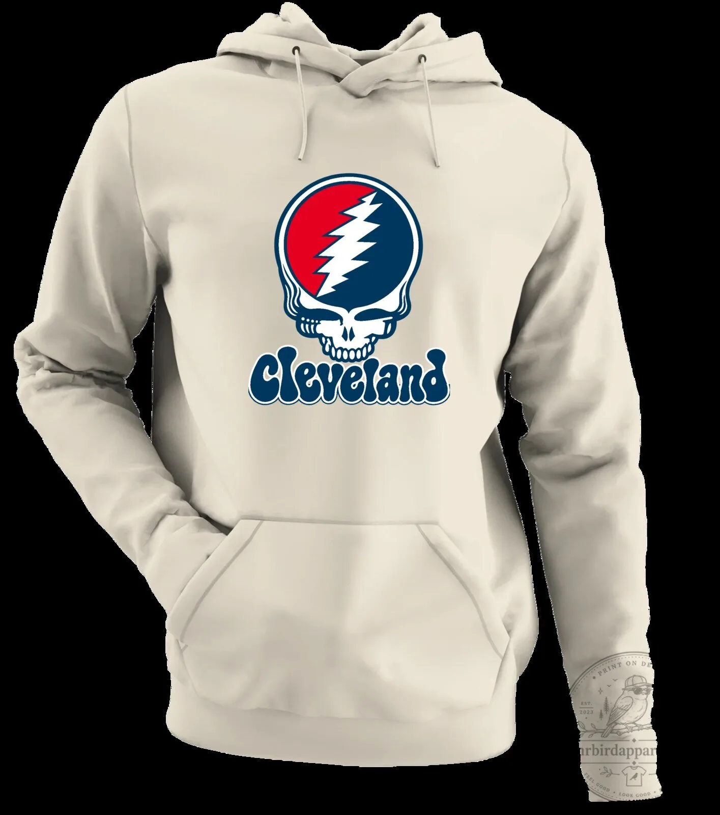 Cleveland Baseball Grateful Dead Steal Your Face Skull Hoodie 16 Cleveland Baseball Grateful Dead Steal Your Face Skull Hoodie