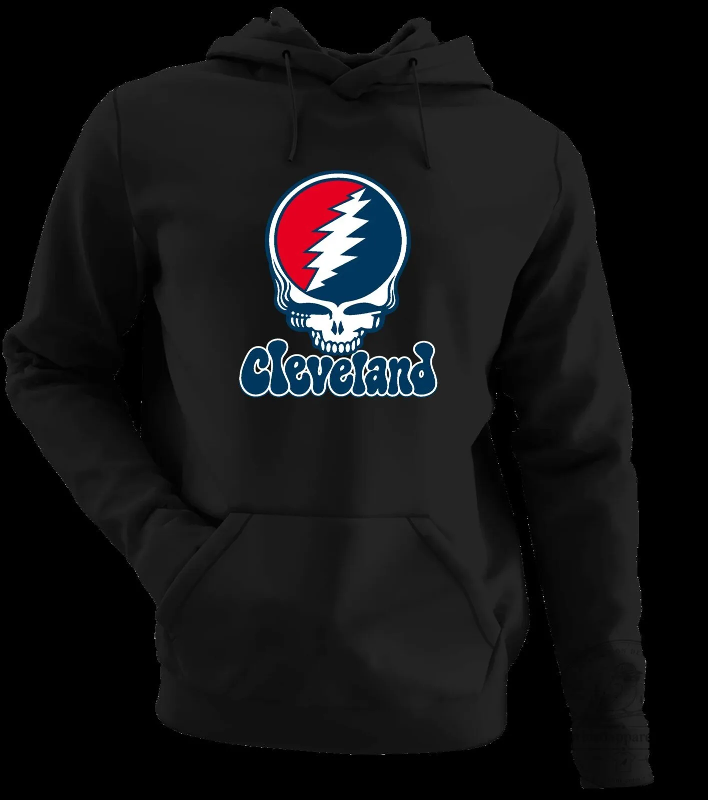Cleveland Baseball Grateful Dead Steal Your Face Skull Hoodie 20 Cleveland Baseball Grateful Dead Steal Your Face Skull Hoodie