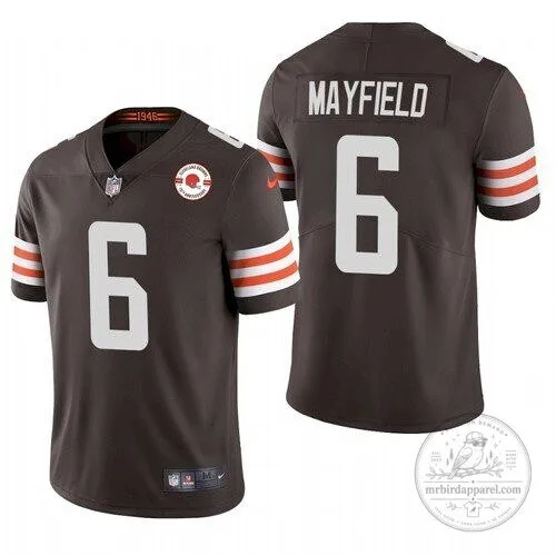 Baker Mayfield Cleveland Browns 75th Anniversary Vapor Untouchable Limited Football Jersey