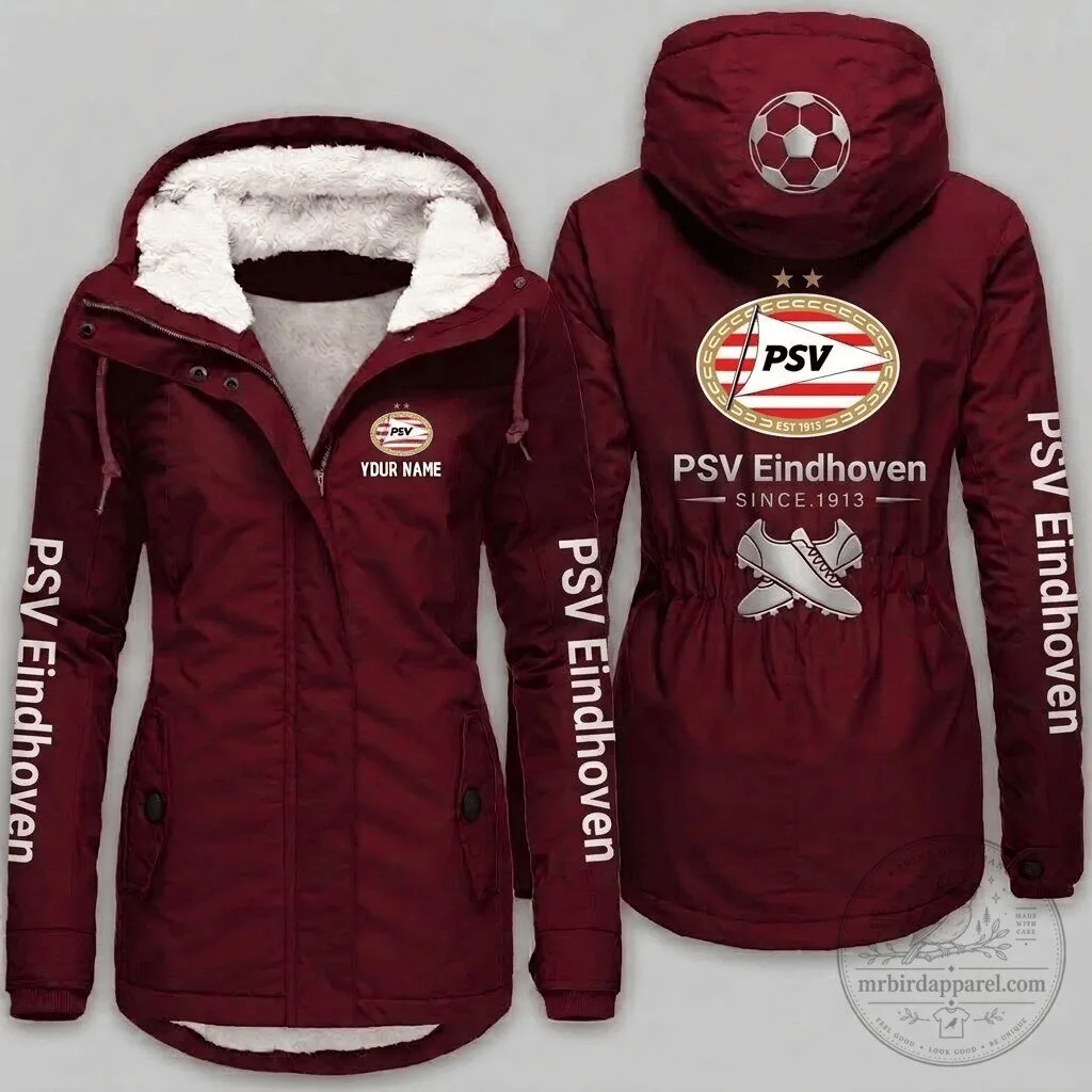 PSV Eindhoven Football Club Women's Winter Fleece Jacket