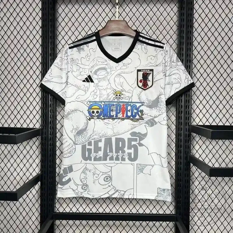 One Piece Anime Japan National Team Special Edition Soccer Jersey
