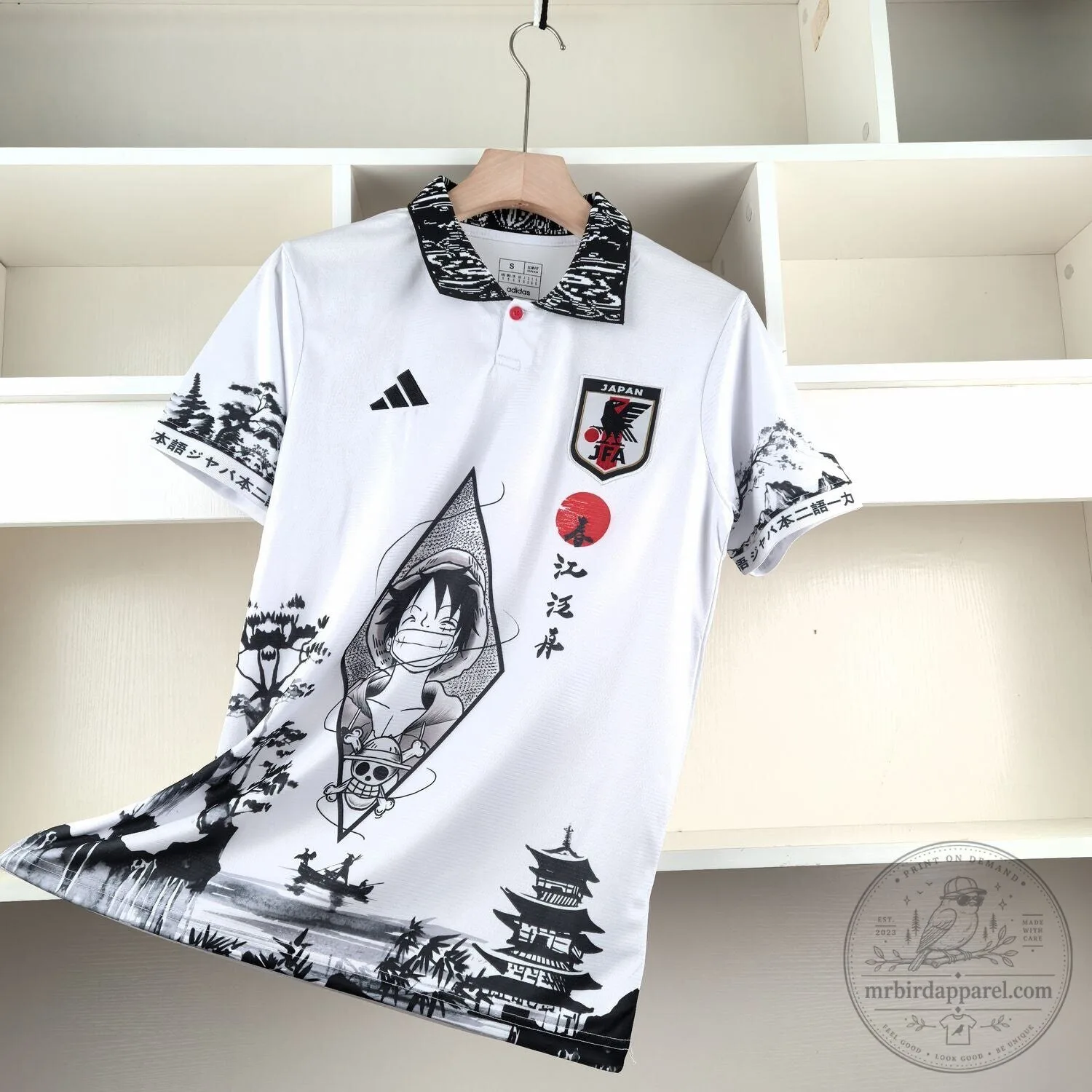 Japan National Football Team Monkey D. Luffy Soccer Jersey