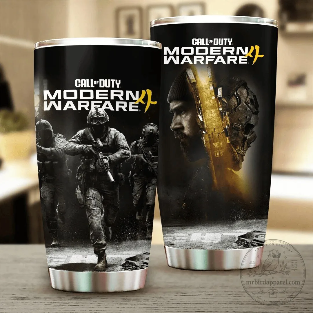 Call of Duty Modern Warfare Video Game Tumbler